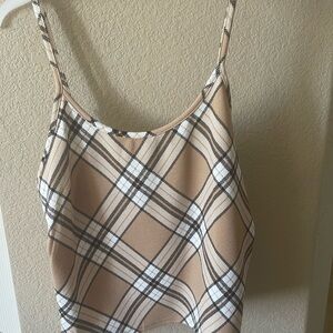 Plaid shirt no boundaries